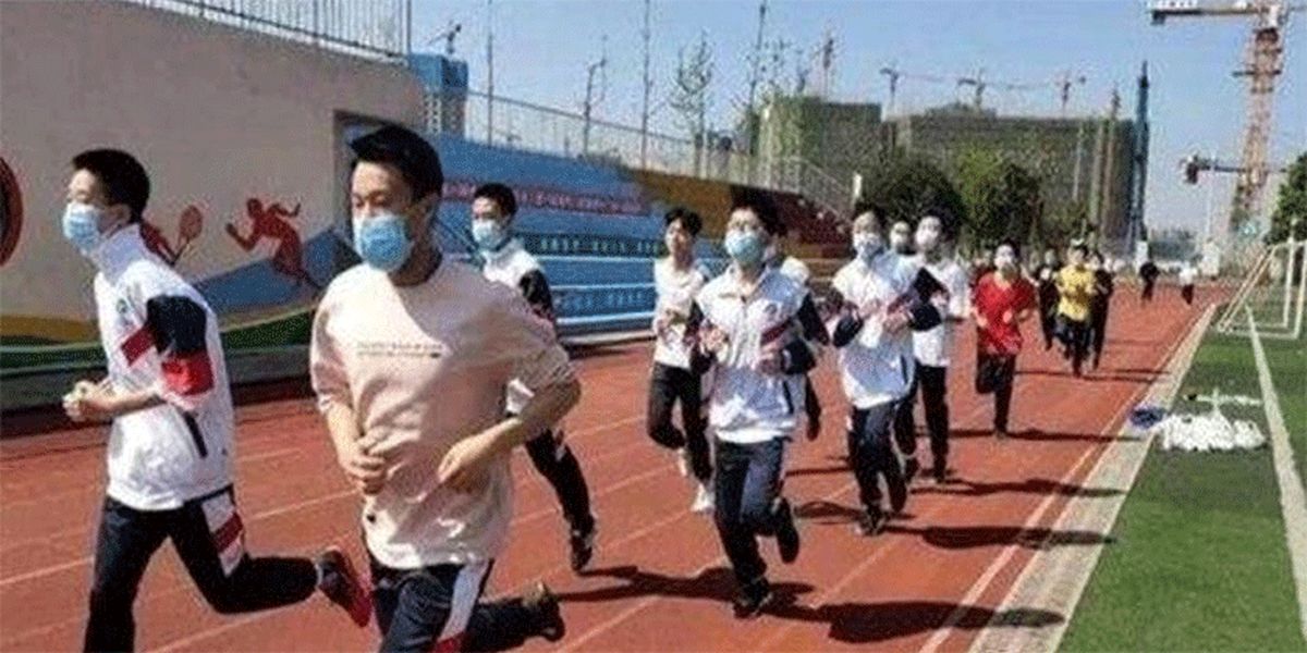 مرگ چند دانش‌آموز چینی در کلاس ورزش!