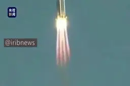 فیلم: پرتاب پیشرفته‌ترین ماهواره‌بر چین