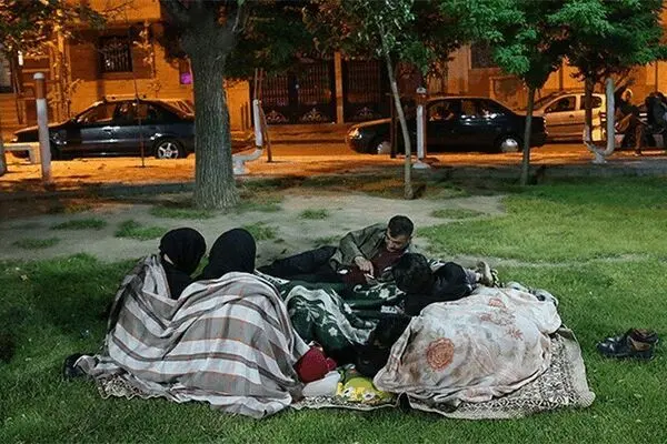 عکس: نقشه ماهواره‌ای شدت زلزله تهران