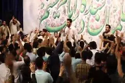 فیلم: سرود «به احترام تو» با نوای مهدی رسولی