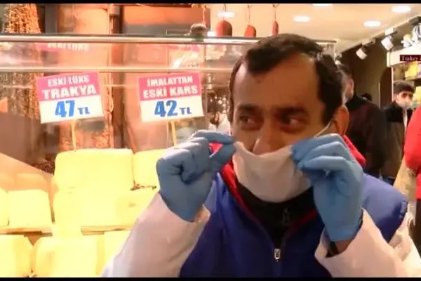 فیلم: زندگی مردم ترکیه در دوران کرونا