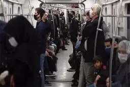 استفاده از ماسک در مترو تنها دو روز جدی گرفته شد