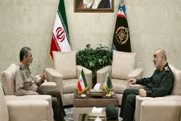 پیام تسلیت سرلشکر سلامی به فرمانده کل ارتش