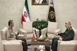 پیام تسلیت سرلشکر سلامی به فرمانده کل ارتش