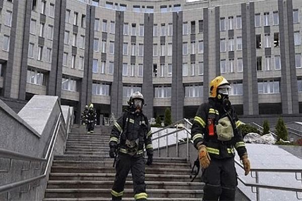 آتش سوزی در بیمارستان مبتلایان به کرونا در روسیه