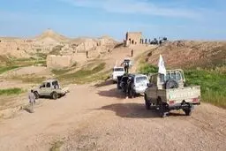 مقابله الحشد الشعبی با داعش در منطقه حمرین