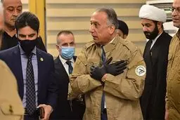 مصطفی الکاظمی یونیفرم حشد شعبی را بر تن کرد