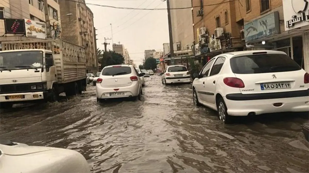 هشدار آبگرفتگی معابر در ۱۴ استان
