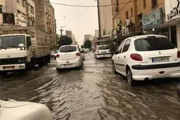 هشدار آبگرفتگی معابر در ۱۴ استان