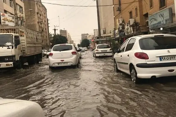 هشدار آبگرفتگی معابر در ۱۴ استان