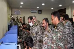 بازدید امیر صباحی‌فرد از پدافند جنوب شرق