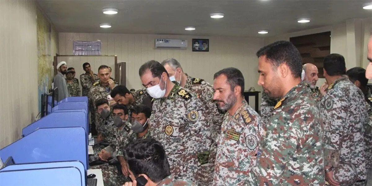 بازدید امیر صباحی‌فرد از پدافند جنوب شرق