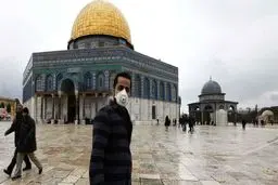 تصویر هوایی از مسجدالاقصی و قبه‌الصخره