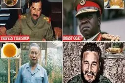 دیکتاتورها شام چه می‌خورند!