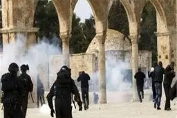 یورش صهیونیست‌ها به مسجدالاقصی ساعاتی بعد از بازگشایی