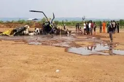 ۴ کشته در پی سقوط بالگرد ارتش اندونزی