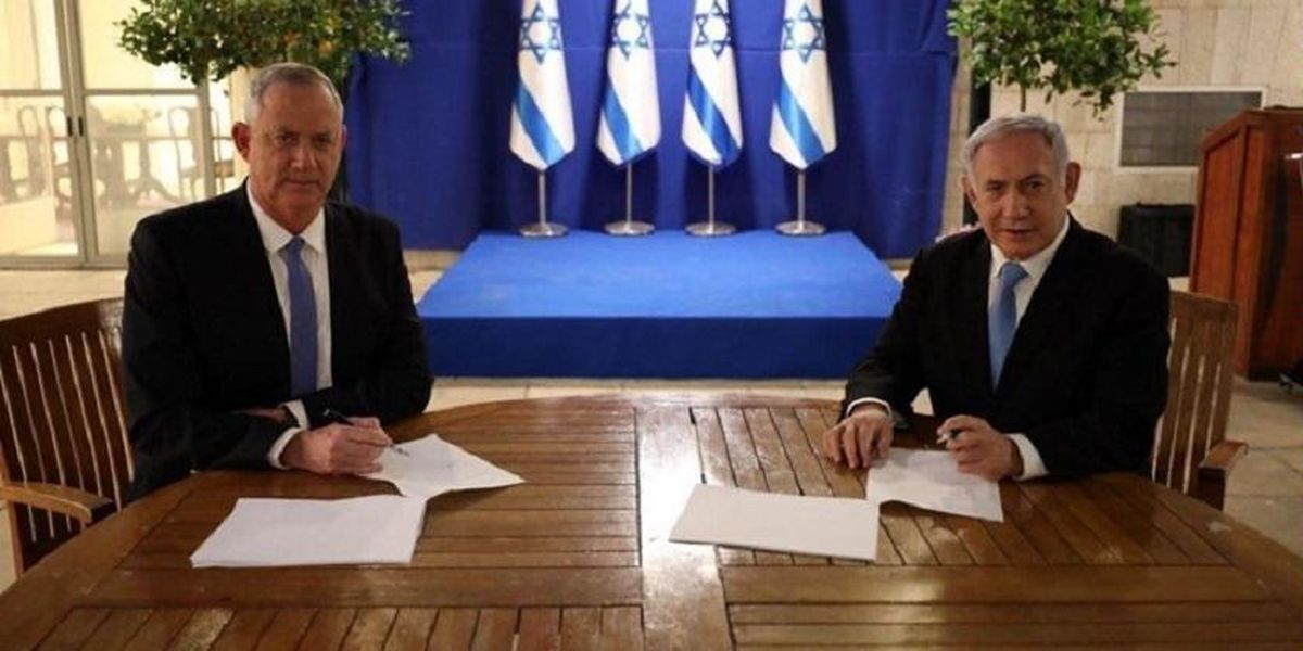 کابینه جدید نتانیاهو و گانتز برای مقابله با ایران