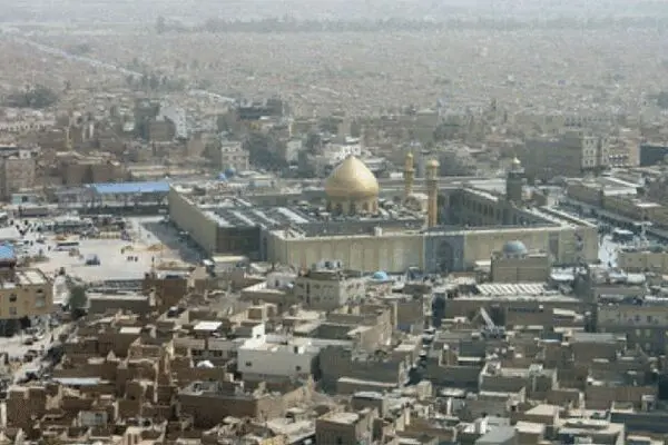 حرم حضرت امیرالمومنین(ع) بسته شد