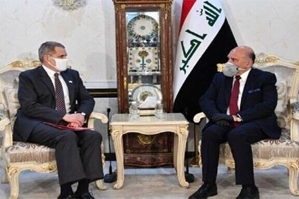 سفیر آمریکا به دیدار وزیر خارجه عراق رفت