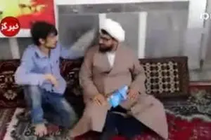 فیلم: طلبه‌ای که بساط نیروی انتظامی را جمع کرد