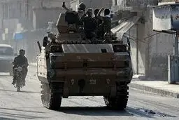 ارسال تجهیزات نظامی جدید به شرق فرات