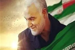 تصویری متفاوت از سردار سلیمانی در فضای مجازی