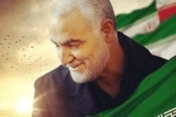 تصویری متفاوت از سردار سلیمانی در فضای مجازی