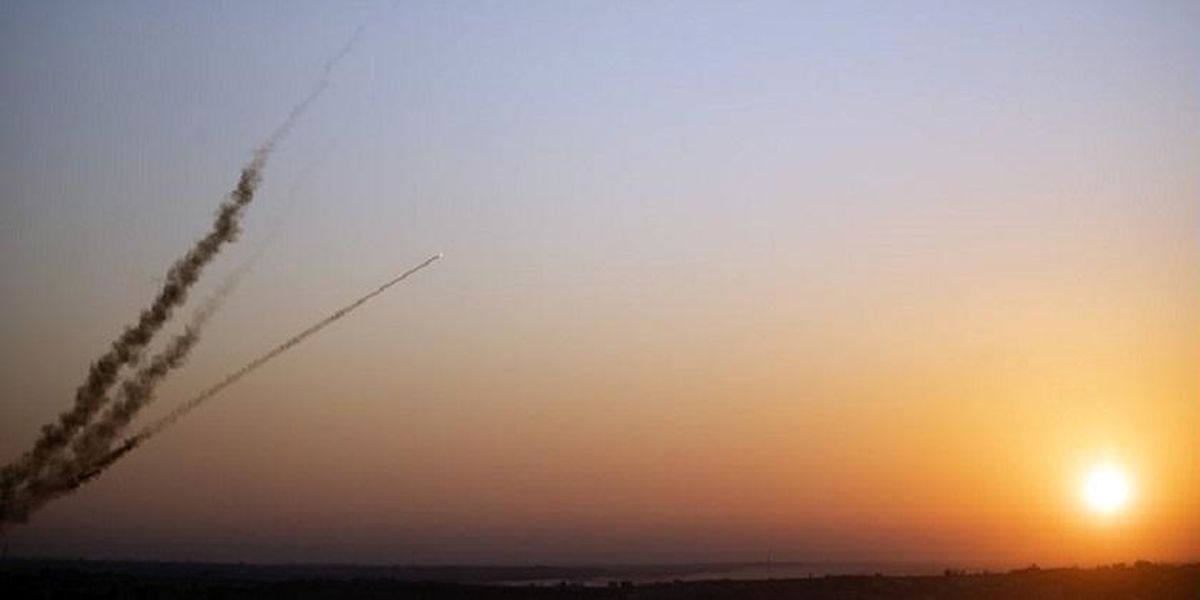 شلیک ۲ راکت از نوار غزه به سمت شهرک‌های صهیونیستی