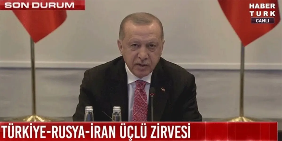 اردوغان: امیدواریم سوریه هر چه سریع‌تر آرام شود