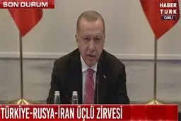 اردوغان: امیدواریم سوریه هر چه سریع‌تر آرام شود