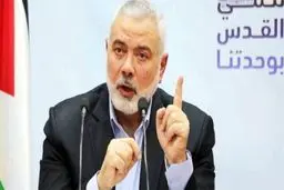 اسماعیل هنیه خواستار حمایت از حقوق فلسطینیان شد