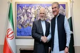 ظریف برای شاه محمود آرزوی بهبودی کرد