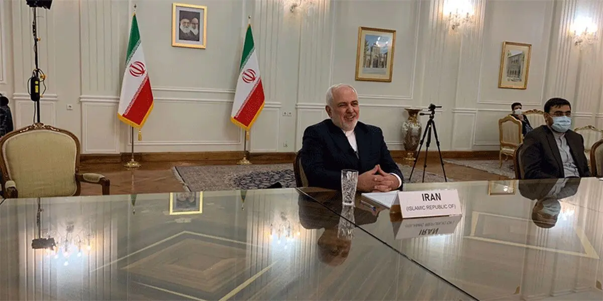 سخنرانی ظریف در نشست مجازی گفت‌وگوهای مدیترانه‌ای