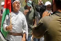 راهپیمایی فلسطینی‌ها در محکومیت شهرک‌سازی صهیونیست‌ها