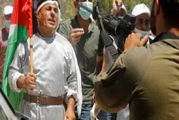 راهپیمایی فلسطینی‌ها در محکومیت شهرک‌سازی صهیونیست‌ها