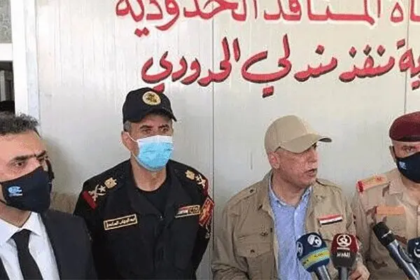 بازدید الکاظمی از گذرگاه مرزی با ایران