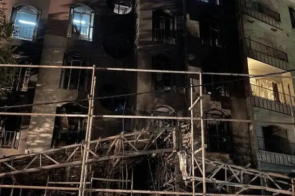 آتش‌سوزی کلینیک سینا امنیتی نبود