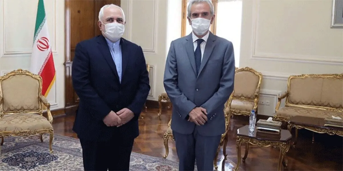 سفیر اسپانیا با ظریف خداحافظی کرد