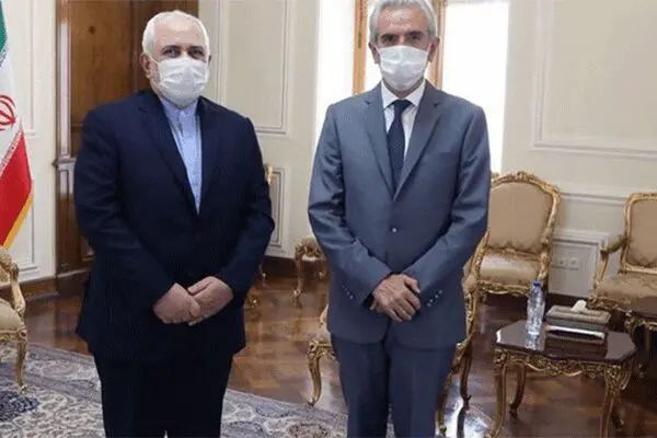 سفیر اسپانیا با ظریف خداحافظی کرد