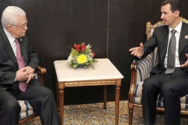 محمود عباس به بشار اسد نامه زد