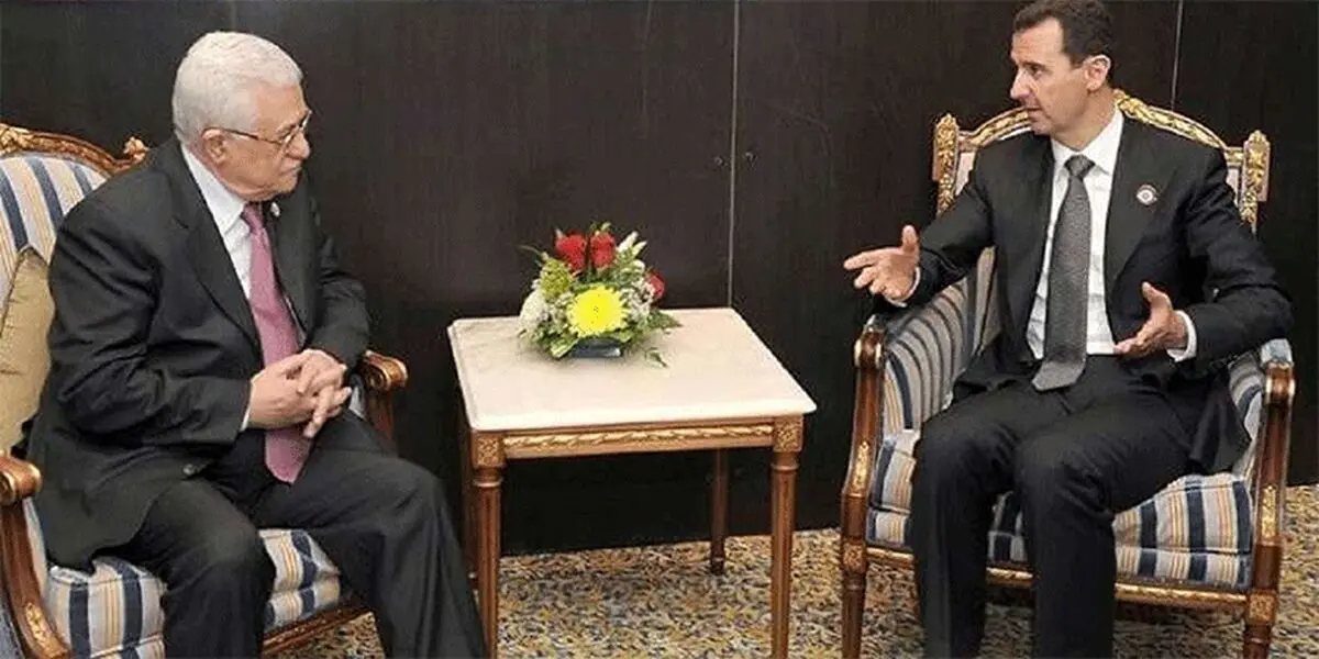 محمود عباس به بشار اسد نامه زد