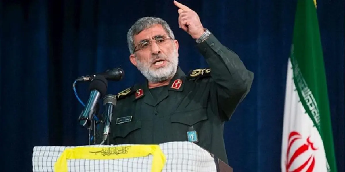 سردار قاآنی: حادثه ناو، پاسخی به جنایات آمریکا بود