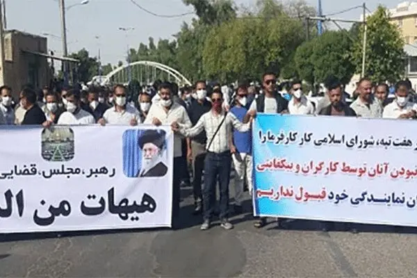 گزارشی از ۳۰ روز اعتراضات کارگران ۷تبه