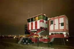 رونمایی برج مراقبت پرواز سیار توسط وزارت دفاع