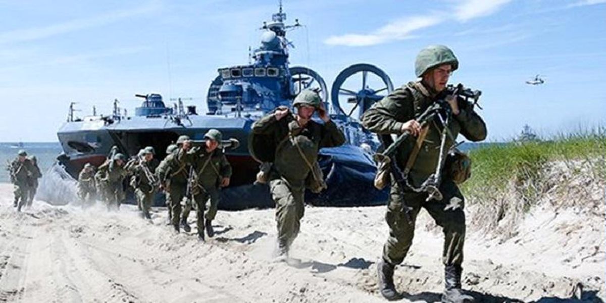 روسیه در دریای خرز و سیاه رزمایش ۱۵۰ هزار نفری برگزار کرد