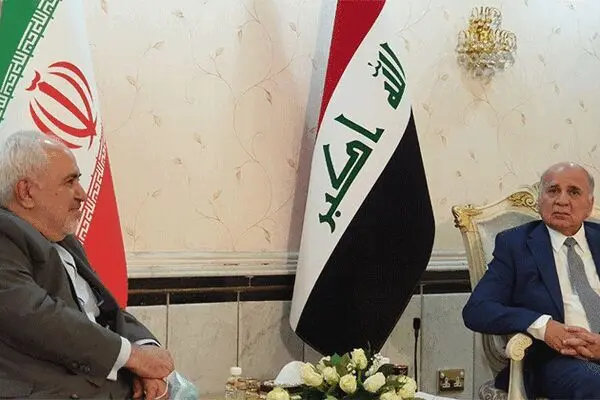 دیدار ظریف و فواد حسین