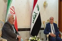 دیدار ظریف و فواد حسین
