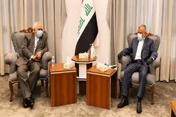 ظریف با رئیس ائتلاف فتح عراق دیدار کرد