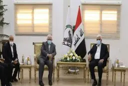 محمدجواد ظریف و فالح فیاض با هم دیدار کردند