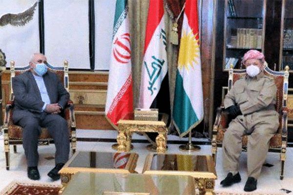 مسعود بارزانی: اقلیم کردستان هرگز محلی برای تهدیدی منافع و امنیت ایران نخواهد بود